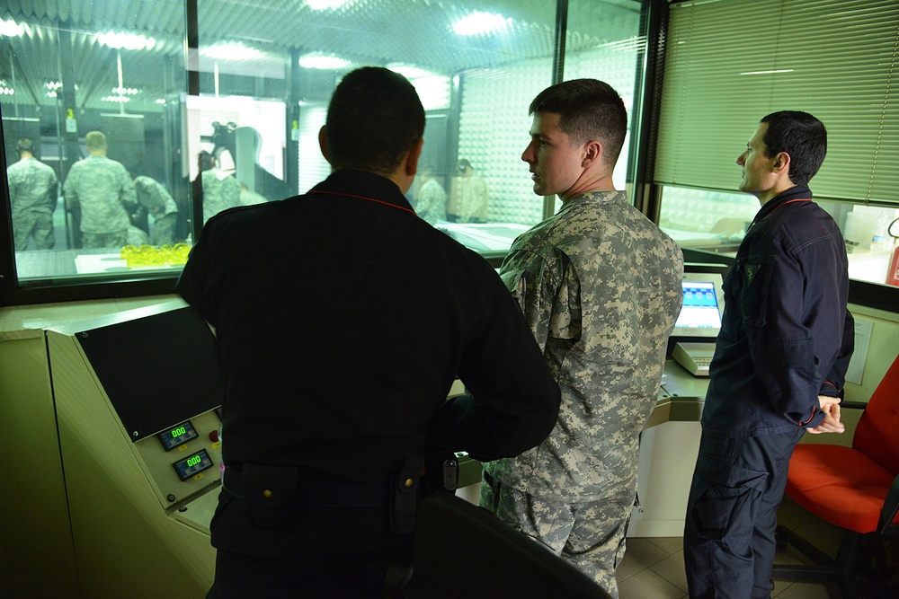 Marksmanship Training at COESPU (Center of Excellence for Stability Police Units), Carabinieri Range Caserma Chinotto Vicenza/Italy