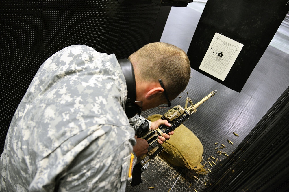 Marksmanship Training at COESPU (Center of Excellence for Stability Police Units), Carabinieri Range Caserma Chinotto Vicenza/Italy