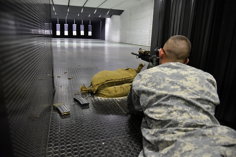 Marksmanship Training at COESPU (Center of Excellence for Stability Police Units), Carabinieri Range Caserma Chinotto Vicenza/Italy