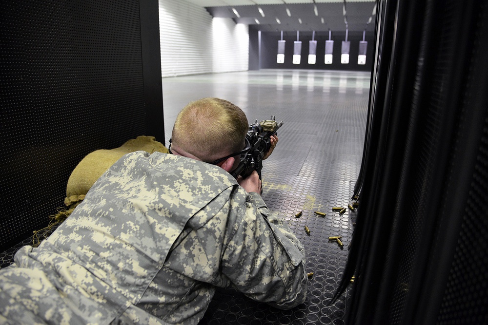 Marksmanship Training at COESPU (Center of Excellence for Stability Police Units), Carabinieri Range Caserma Chinotto Vicenza/Italy