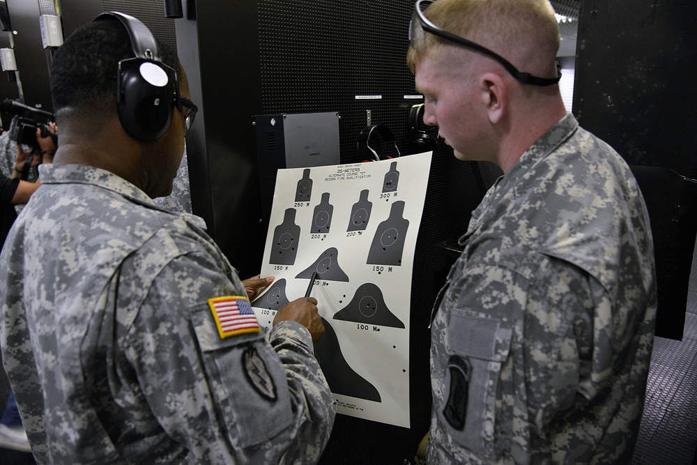 Marksmanship Training at COESPU (Center of Excellence for Stability Police Units), Carabinieri Range Caserma Chinotto Vicenza/Italy