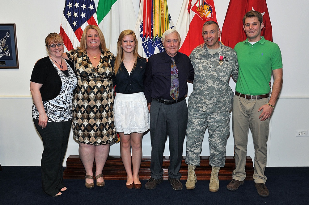 AWARD Colonel Michael A. Balser &quot;The Meritorious Service Medal&quot;