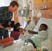 NOSC Indianapolis sailors visit Riley Childrens Hospital 2013