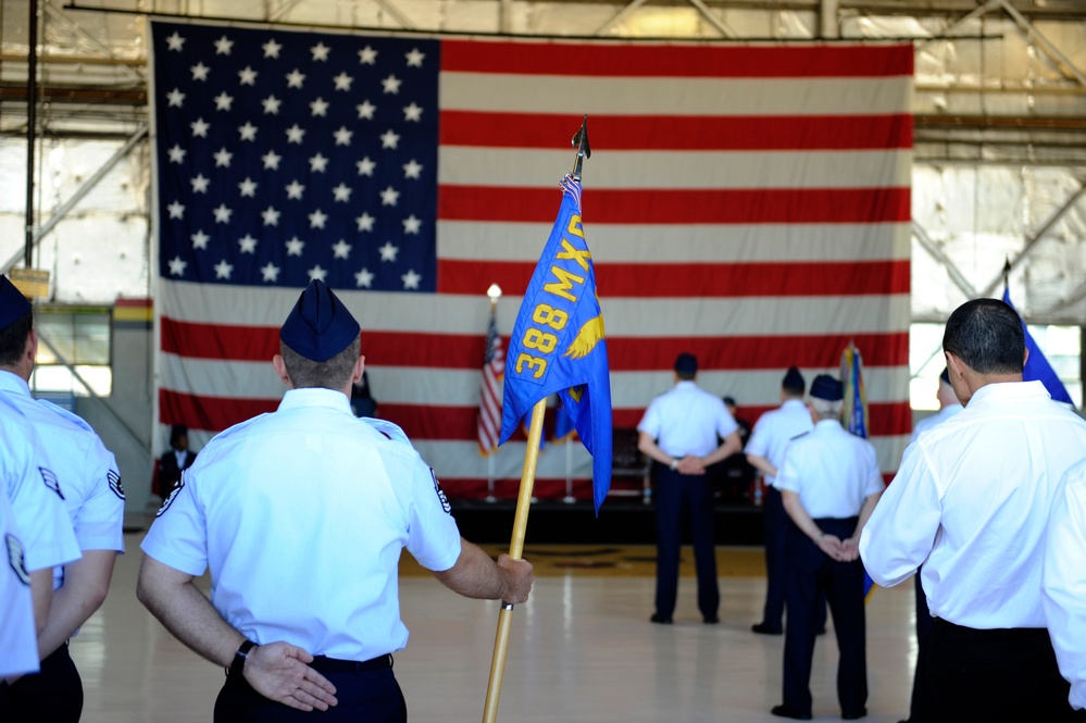 388th Fighter Wing change of command