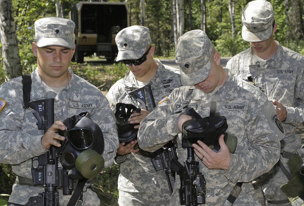Alaska infantrymen train to defeat CBRN threats
