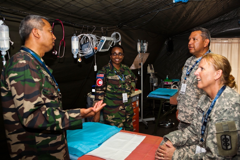 Indian, Malaysian, U.S. physicians provide care during ASEAN exercise