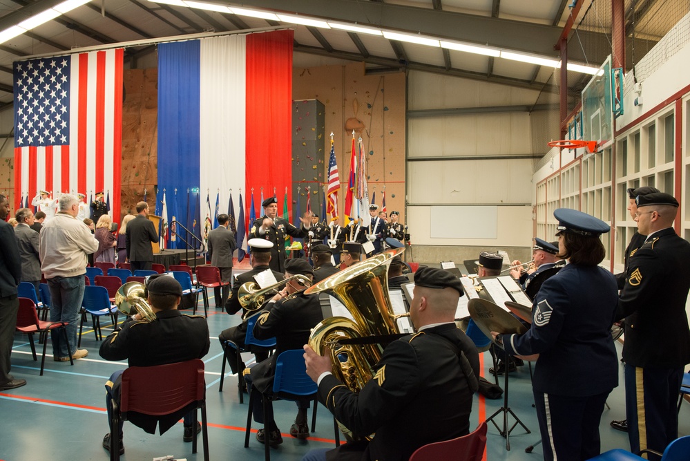 US Coast Guard Activities Europe change of command ceremony