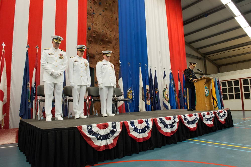 US Coast Guard Activities Europe change of command ceremony