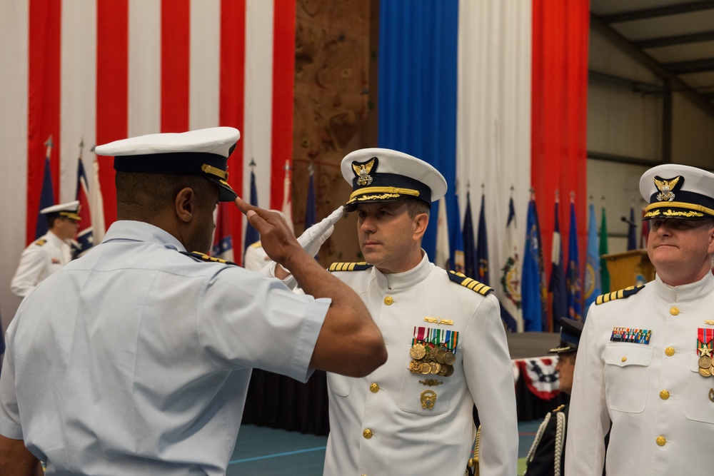 US Coast Guard Activities Europe change of command ceremony