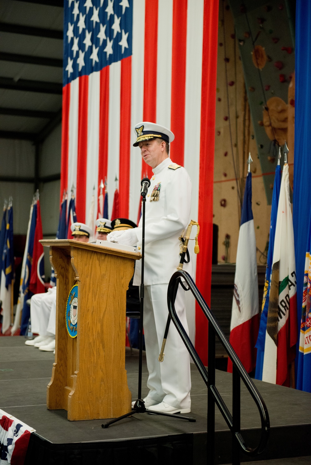 US Coast Guard Activities Europe change of command ceremony