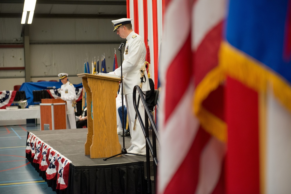 US Coast Guard Activities Europe change of command ceremony