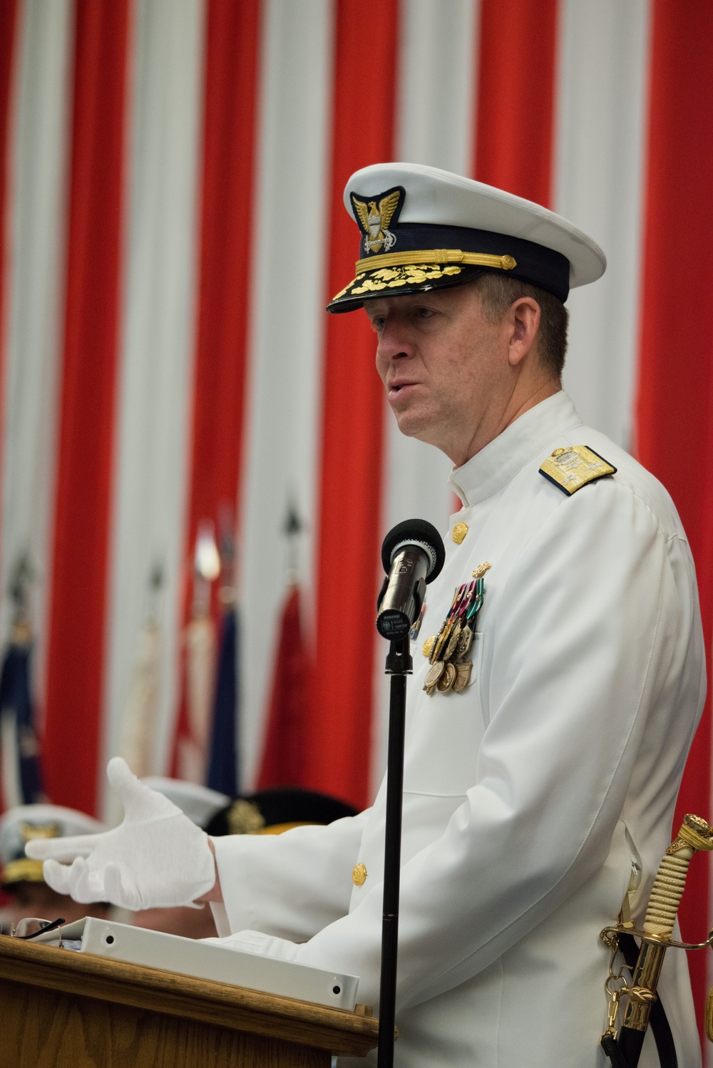 US Coast Guard Activities Europe change of command ceremony