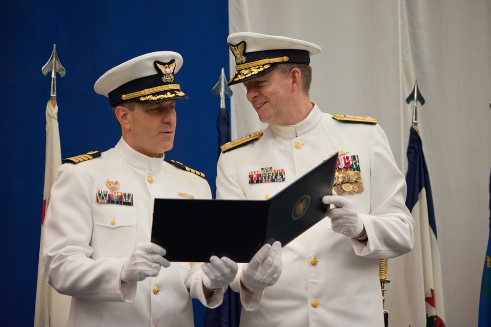 US Coast Guard Activities Europe change of command ceremony