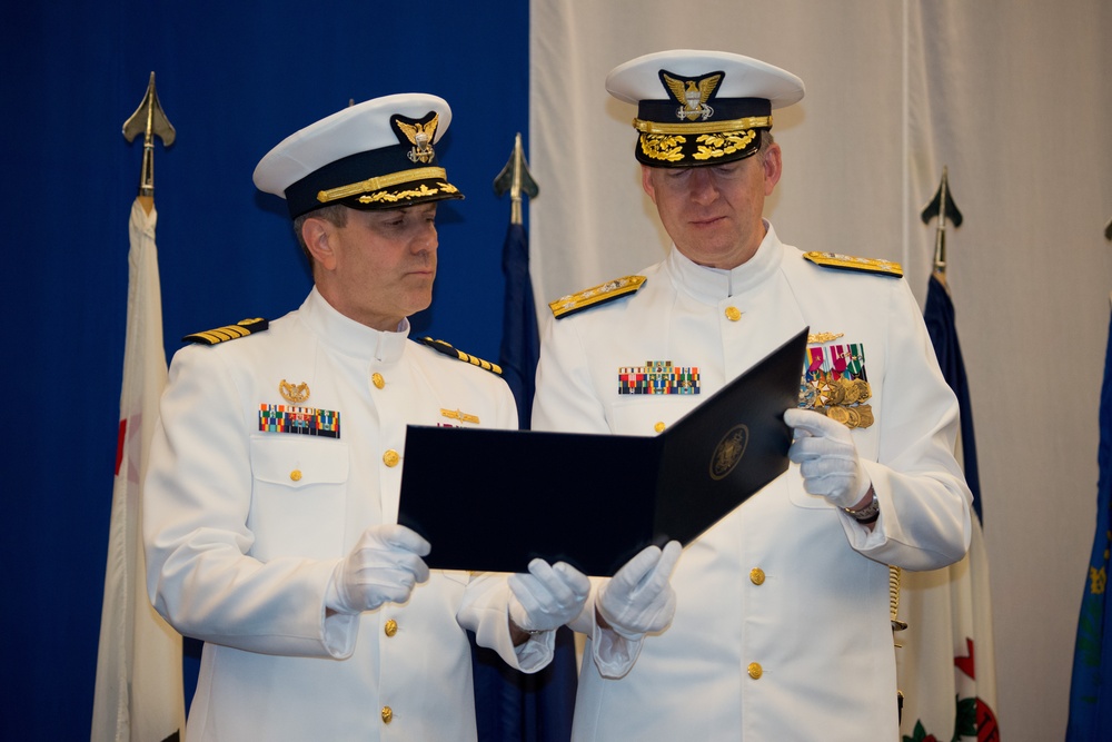 US Coast Guard Activities Europe change of command ceremony