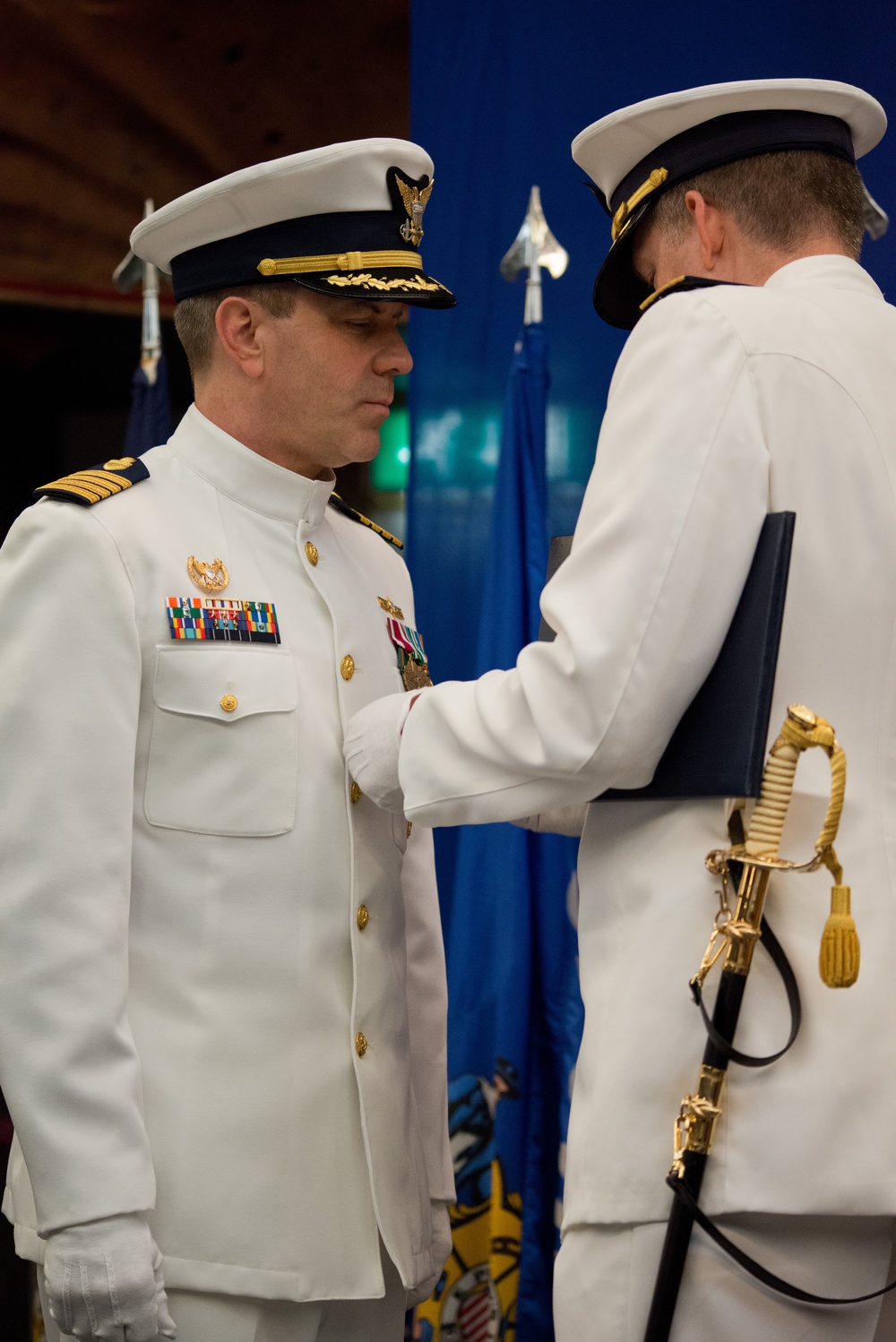 US Coast Guard Activities Europe change of command ceremony