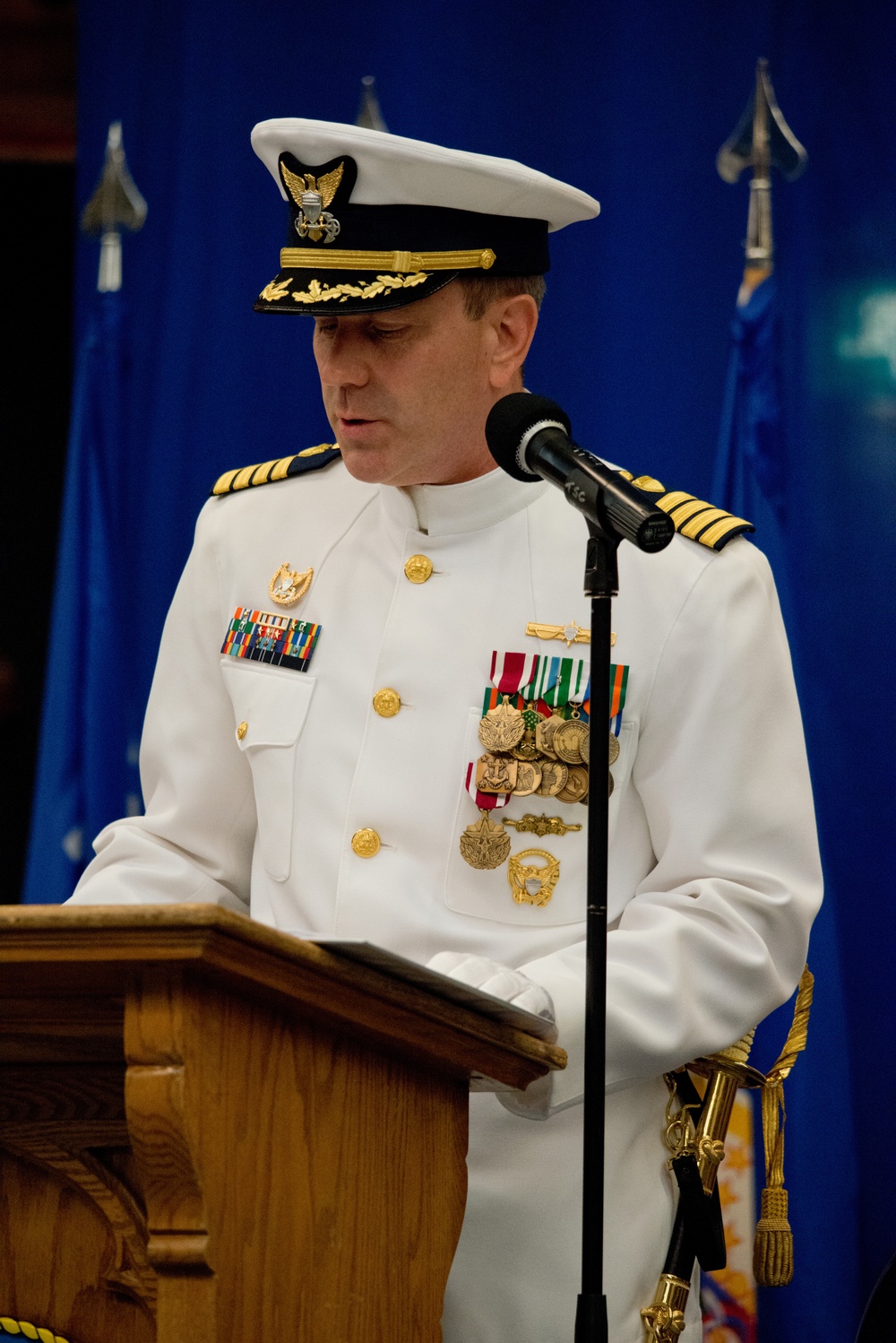 US Coast Guard Activities Europe change of command ceremony