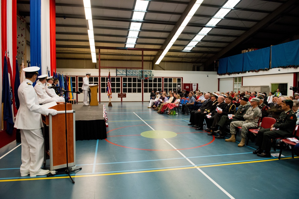 US Coast Guard Activities Europe change of command ceremony