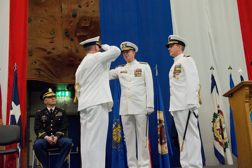 US Coast Guard Activities Europe change of command ceremony