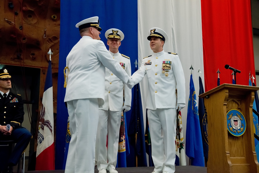 US Coast Guard Activities Europe change of command ceremony