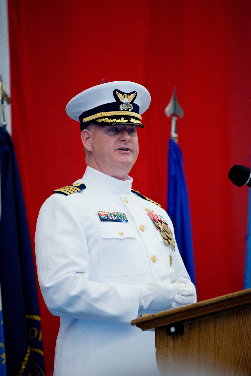 US Coast Guard Activities Europe change of command ceremony