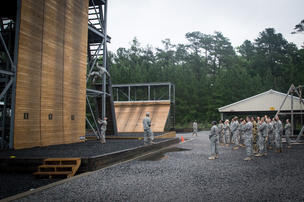 Adjutant general officers build teamwork climbing Jackson’s Victory Tower