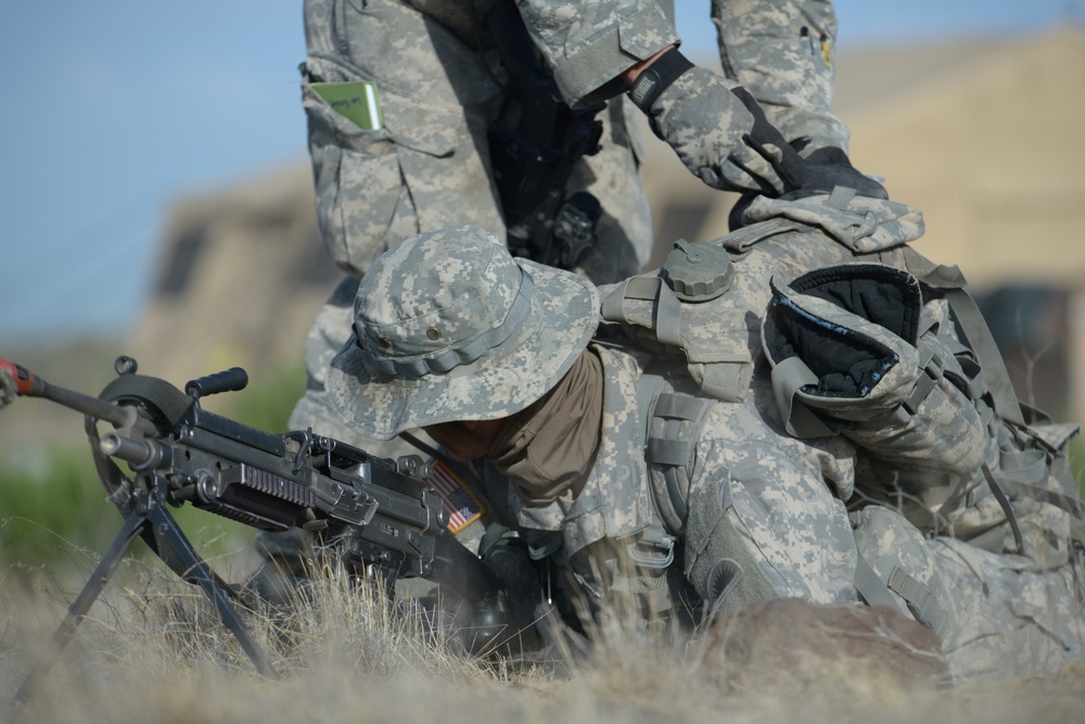 41 IBCT Oregon Army National Guard trains in Idaho