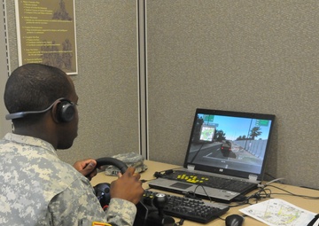 Reserve soldiers train with latest virtual reality technology