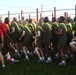 Marine Corps recruits prepare for physical fitness on Parris Island