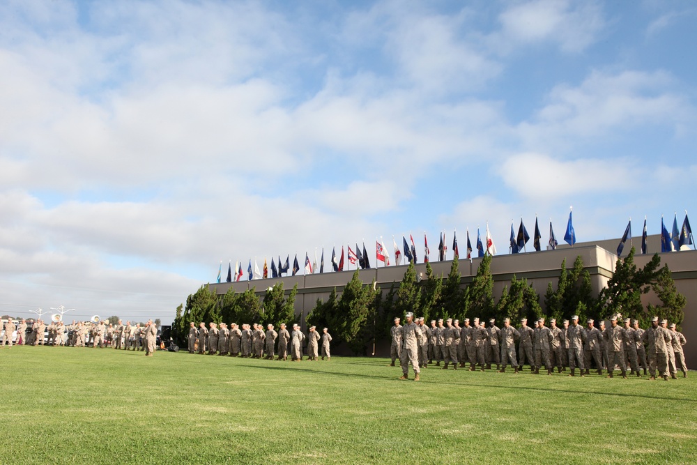 3rd MAW Morning Colors Ceremony