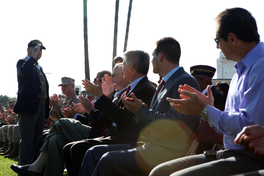 3rd MAW Morning Colors Ceremony
