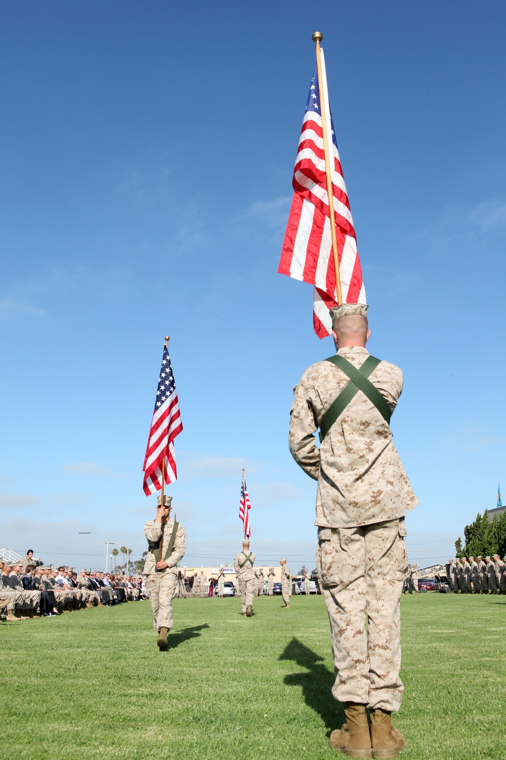 3rd MAW Morning Colors Ceremony