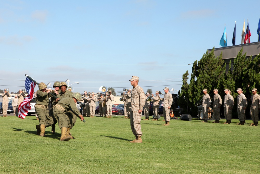 3rd MAW Morning Colors Ceremony