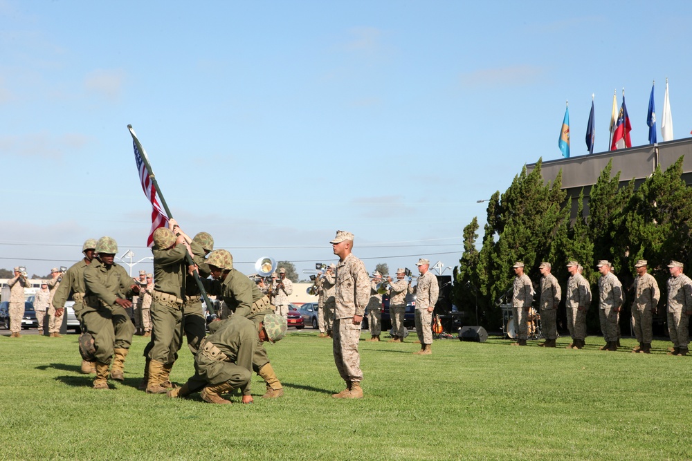 3rd MAW Morning Colors Ceremony
