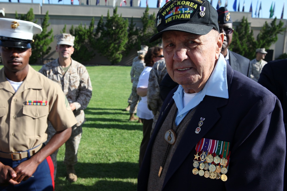 3rd MAW Morning Colors Ceremony