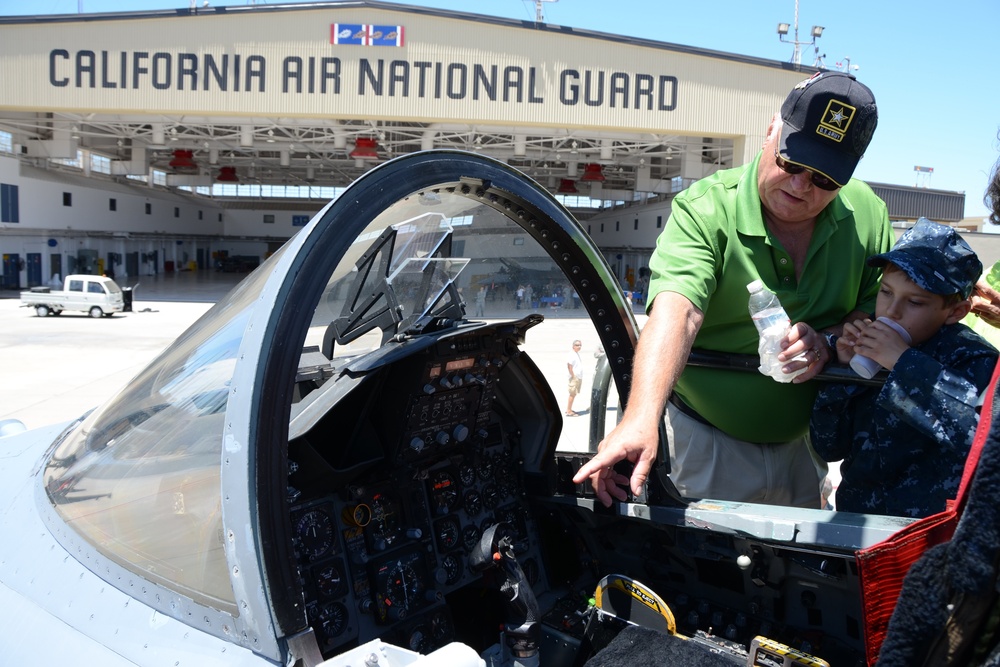 F-15 Eagle, airframe of the future touches down in Fresno
