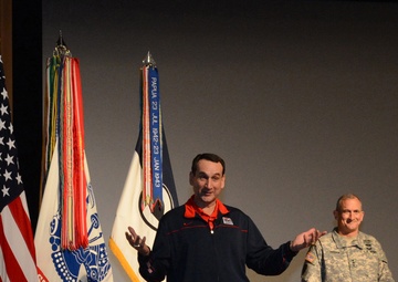 Coach Krzyzewski leadership seminar