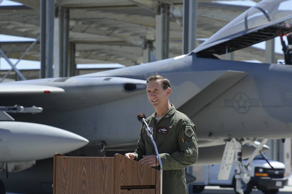 F-15 Eagle, airframe of the future touches down in Fresno