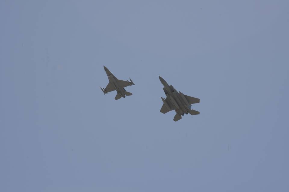 F-15 Eagle, airframe of the future touches down in Fresno