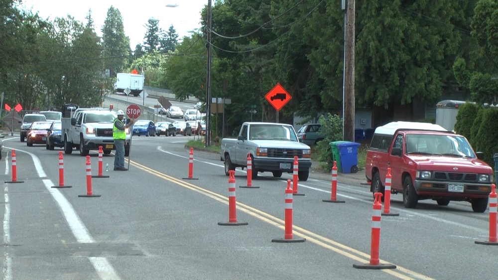 Expect traffic delays on Tacoma Street