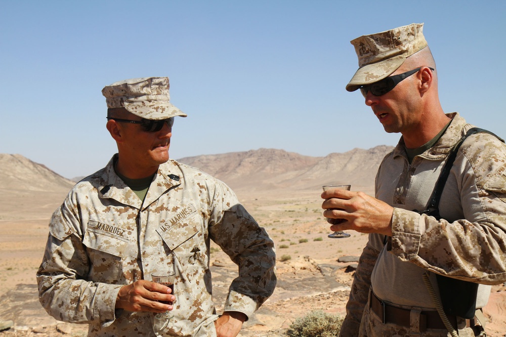 Maj. Gen. Catalanotti's tour of Aqaba &amp; Al Quera