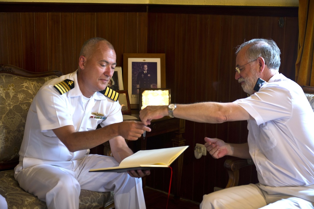 USS Hue City port visit