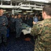 USS Nimitz sailors recite pledge