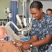 Sailor practices during critical care course