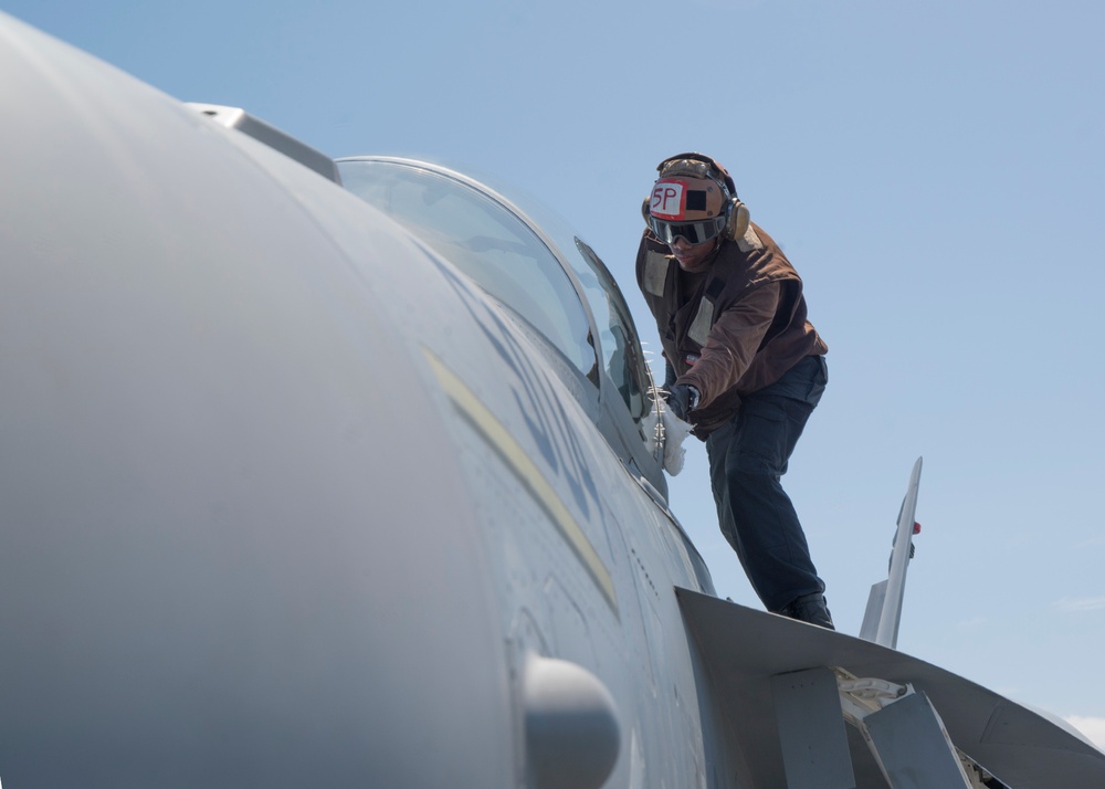 USS Harry S. Truman flight deck operations