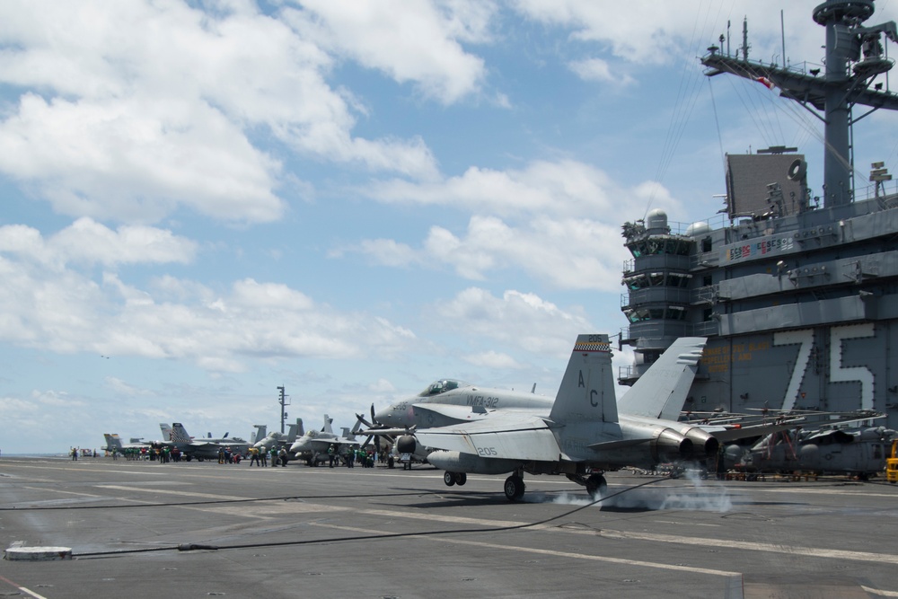 USS Harry S. Truman flight deck operations