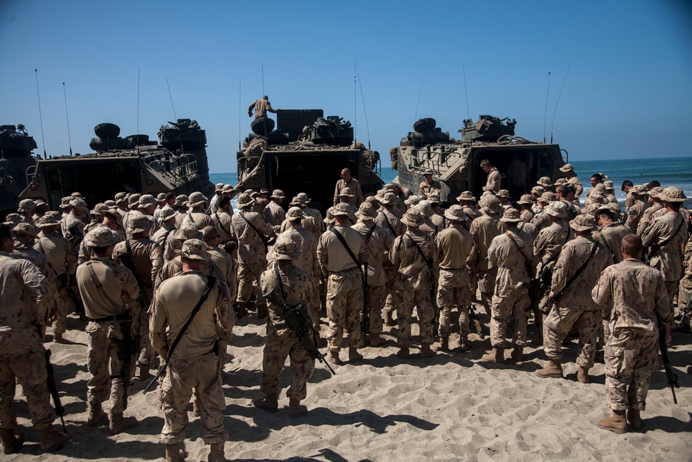 Canadians, Marines training AAVs