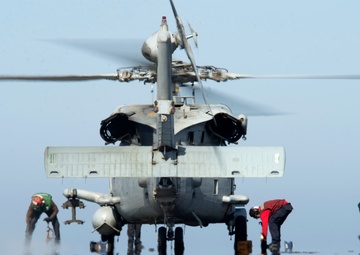 USS Dwight D. Eisenhower flight deck operations