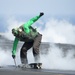 USS Dwight D. Eisenhower flight deck operations