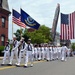 Sailors march in 2013 Bunker Hill Day parade