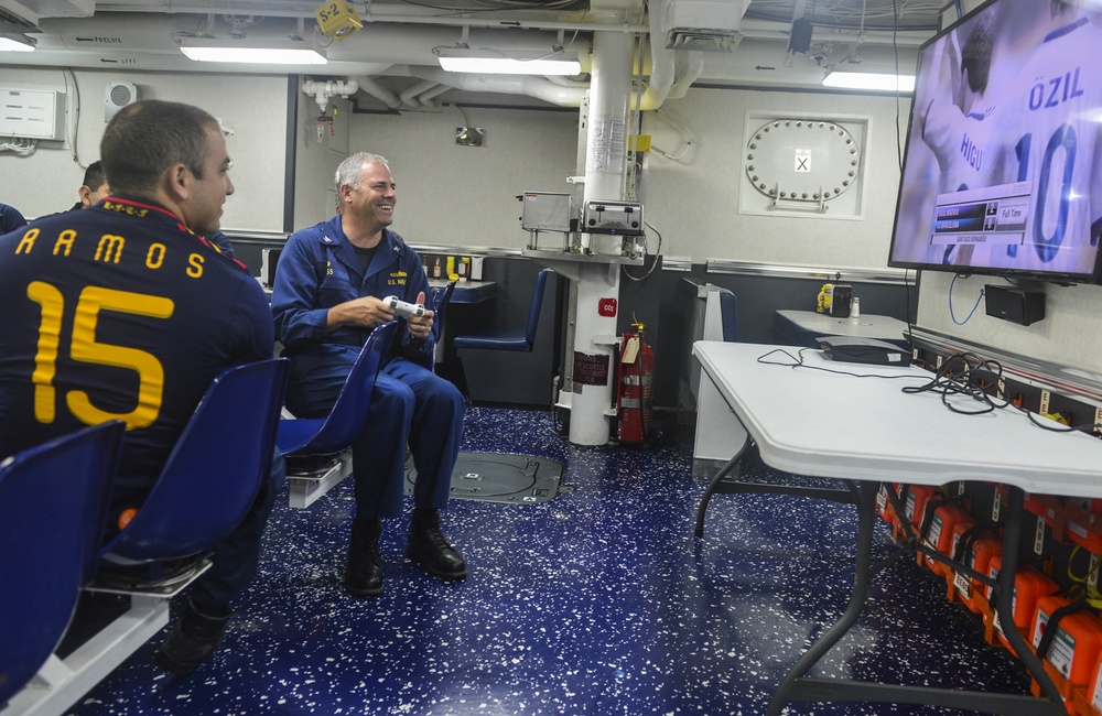 USS Monterey action